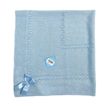 Coperta Scialle In Tessuto Anallergico Acrilico Neonato/a SARDON AM703 - SARDON - Luxury Kids