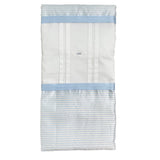 Coperta Imbottita Sfoderabile In Cotone Bianca e Celeste Neonato NINNAOH E23COP215I - NINNAOH - Luxury Kids