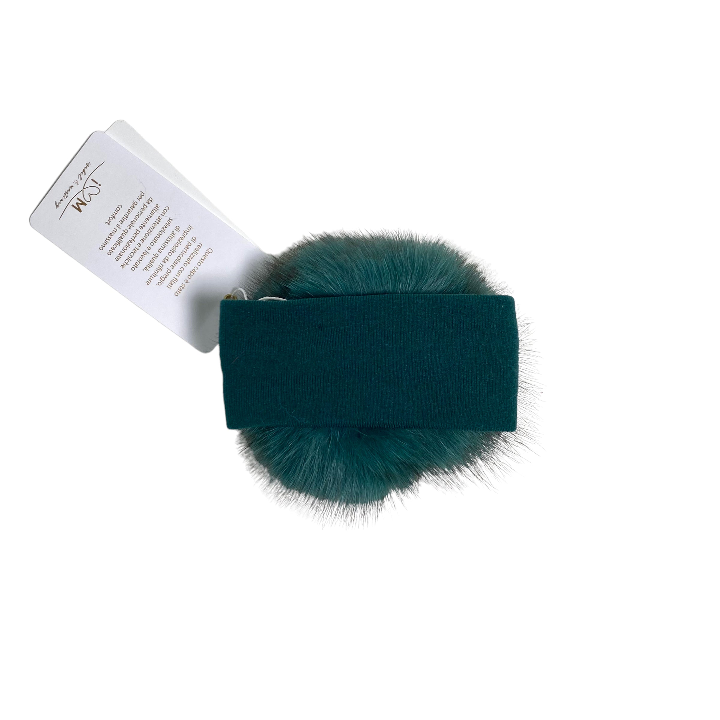 Fascia Elastica Con Pom Pon In Volpe Neonata ISABEL A382 - ISABEL - LuxuryKids