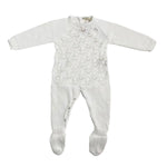 Tutina Intera In Filo Di Cotone Con Traforature Neonato/a WEDOBLE V2304346A - WEDOBLE - Luxury Kids