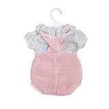 Pagliaccetto In Tessuto Anallergico Acrilico Con Camicia In Cotone Neonata SARDON MC204 - SARDON - Luxury Kids