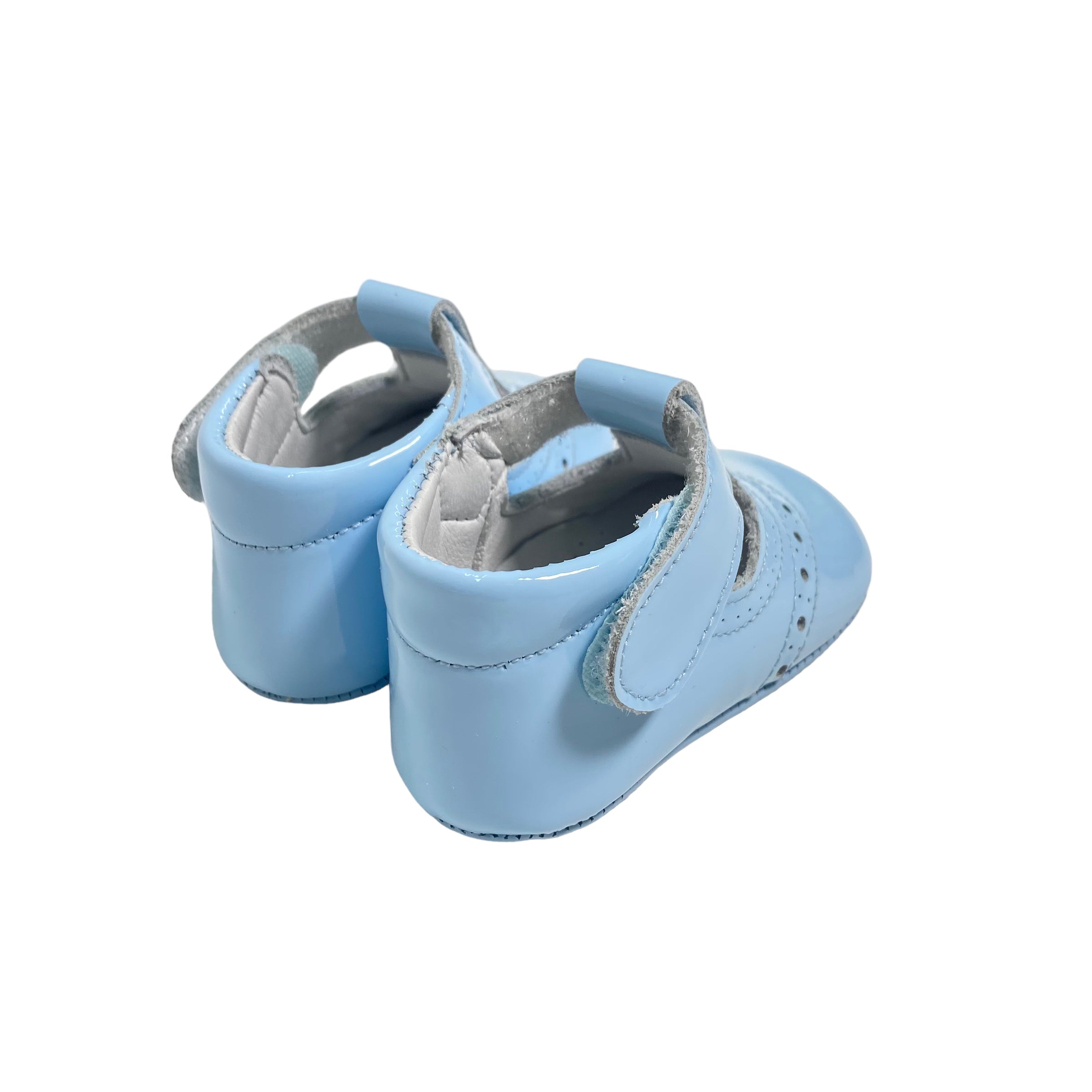 Scarpe Da Culla In Vernice Modello Francesina Neonato PANYNO A3210 - PANYNO - Luxury Kids