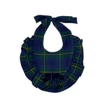 Bavetta Tartan Con Fiocco Neonata PHI CLOTHING 22627 - PHY CLOTHING - LuxuryKids