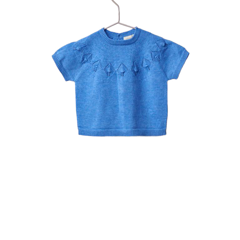 Pagliaccetto Spezzato In Filo Di Cotone Neonato WEDOBLE V2303301B - WEDOBLE - Luxury Kids