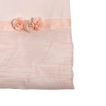 Coperta Imbottita Sfoderabile In Cotone E Organza Rosa Neonata NINNAOH E23COP24I - NINNAOH - Luxury Kids