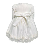 Abito Elegante In Velluto E Pizzo Neonata TETO E TATTA VE2498B - TETO E TATTA - LuxuryKids