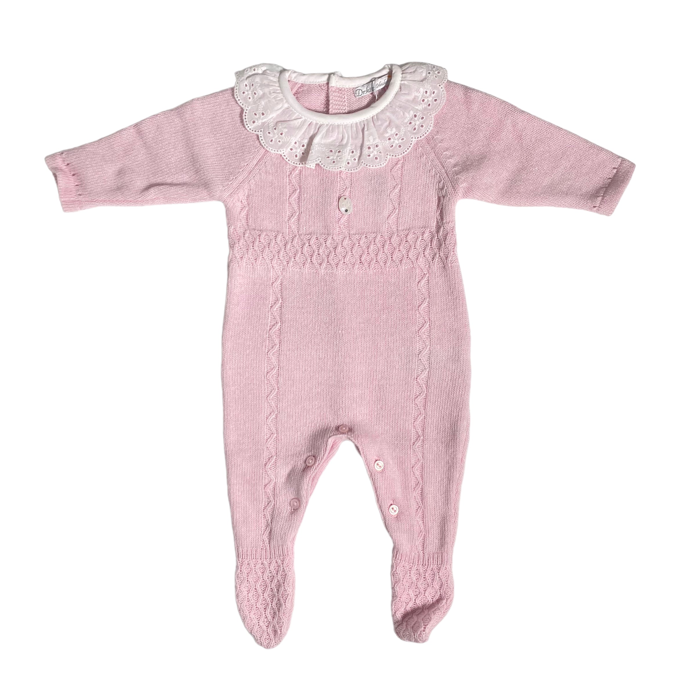 Tutina Intera In Misto Lana Neonata DR KID DK120 - DR KID - LuxuryKids