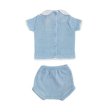 Pagliaccetto Spezzato In tessuto Anallergico Acrilico Neonato SARDON RF602 - SARDON - Luxury Kids