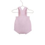 Salopette Rosa Neonata WEDOBLE 02305A - WEDOBLE - LuxuryKids