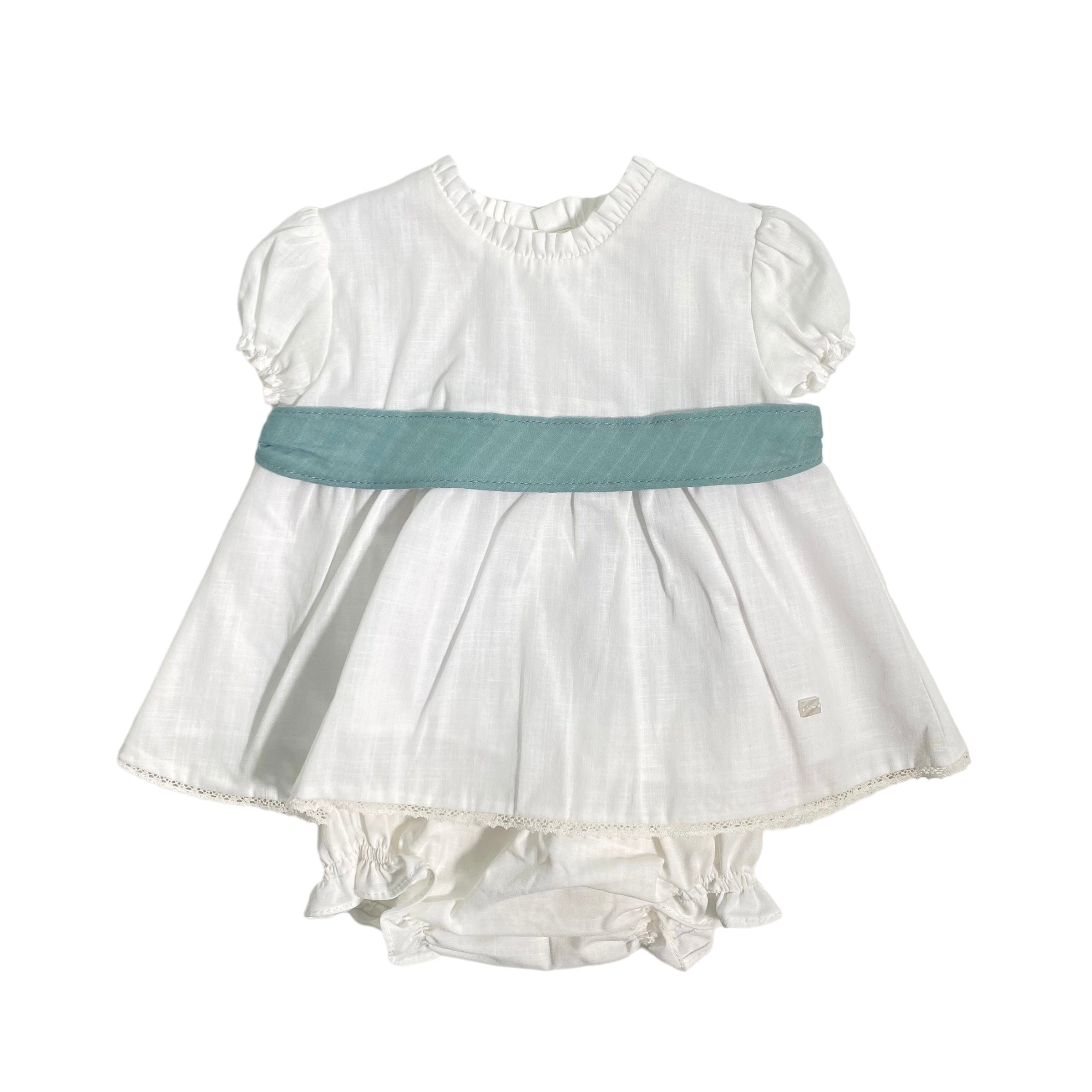 Abito Con Culotte In Cotone Neonata DEL SUR 0073