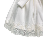 Abito Elegante In Velluto E Pizzo Neonata TETO E TATTA VE2498B - TETO E TATTA - LuxuryKids