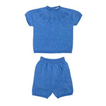 Pagliaccetto Spezzato In Filo Di Cotone Neonato WEDOBLE V2303301B - WEDOBLE - Luxury Kids