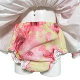 Abito Elegante Mezza Manica A Bambolina Con Culotte Multicolour Neonata MIMOSA SPRING - MIMOSA - Luxury Kids