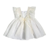 Abito Smanicato In Tulle Elegante Neonata YOEDU 0502 - YOEDU - Luxury Kids