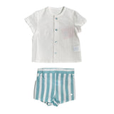 Completo Con Bermuda In Cotone Neonato DEL SUR 0281