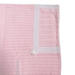 Coperta Scialle In Filo Di Cotone Traforata Neonata DR KID DK167 - DR KID - Luxury Kids