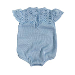 Pagliaccetto Intero In Tessuto Anallergico Acrilico Neonato SARDON MC201 - SARDON - Luxury Kids