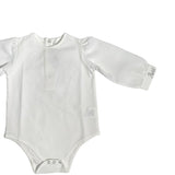 Body Girocollo In caldo Cotone Con Maniche In Seta Neonata PETIT 4515508 - PETIT - LuxuryKids