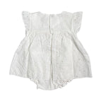 Pagliaccetto In Pizzo San Gallo Neonata TETO E TATTA PA4790 - TETO E TATTA - Luxury Kids