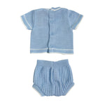 Pagliaccetto Spezzato In tessuto Anallergico Acrilico Neonato SARDON MC187 - SARDON - Luxury Kids