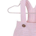 Salopette Rosa Neonata WEDOBLE 02305A - WEDOBLE - LuxuryKids