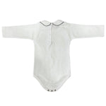 Body in Caldo Cotone con Colletto Tondo Neonati Babidu 1188 - BABIDU - LuxuryKids
