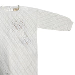 Tutina Intera In Filo Di Cotone Traforata Neonato/a WEDOBLE V2307346A - WEDOBLE - Luxury Kids