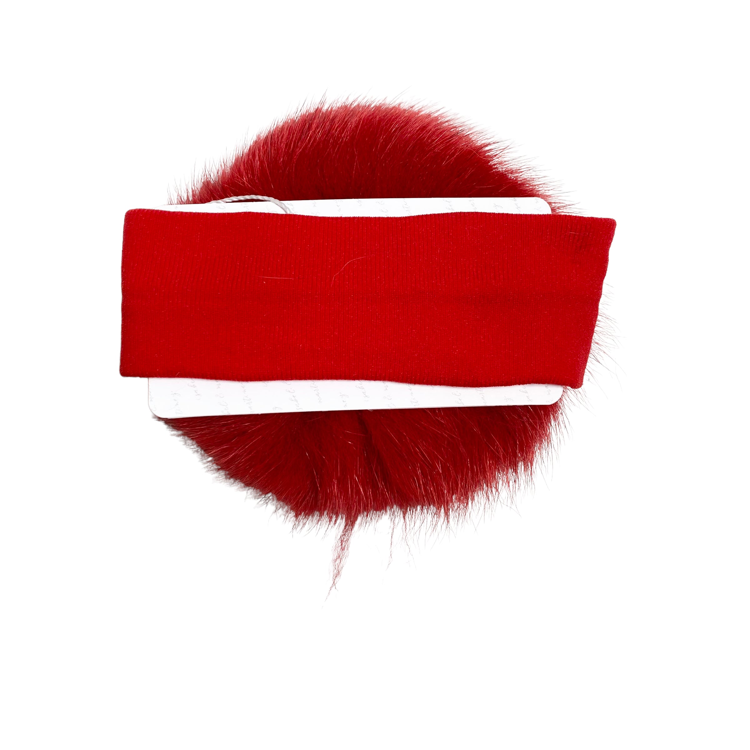 Fascia Elastica Con Pom Pon In Volpe Neonata ISABEL A382 - ISABEL - LuxuryKids