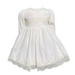 Abito Elegante In Velluto E Pizzo Neonata TETO E TATTA VE2498B - TETO E TATTA - LuxuryKids