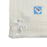 Coperta Scialle In Tessuto Anallergico Acrilico Neonato/a SARDON AM703 - SARDON - Luxury Kids