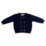 Cardigan In Misto Lana Doppiopetto Neonato LA SARTORIA DEI PICCOLI LM246 - LA SARTORIA DEI PICCOLI - LuxuryKids