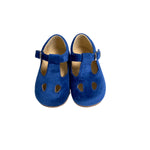 Scarpe Primi Passi Con Occhielli In Velluto Neonato PANYNO B2401V - PANYNO - LuxuryKids