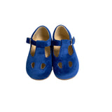 Scarpe Primi Passi Con Occhielli In Velluto Neonato PANYNO B2401V - PANYNO - LuxuryKids