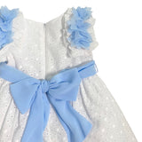 Abito Elegante In Pizzo San Gallo Neonata LA SARTORIA DEI PICCOLI L339