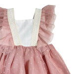 Abito Smanicato In Tulle Elegante Neonata YOEDU 0502 - YOEDU - Luxury Kids