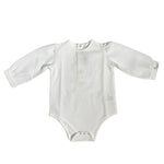 Body Girocollo In caldo Cotone Con Maniche In Seta Neonata PETIT 4515508 - PETIT - LuxuryKids