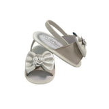 Wiegensandalen aus Wildleder mit Schleife für Baby-Mädchen PANYNO A3202