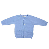 Cardigan In Filo Di Cotone Neonato DR KID DK114 - DR KID - Luxury Kids