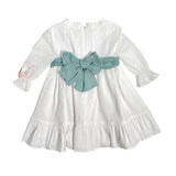 Abito Elegante Con Manica Lunga In Tulle Bambina DEL SUR 0550