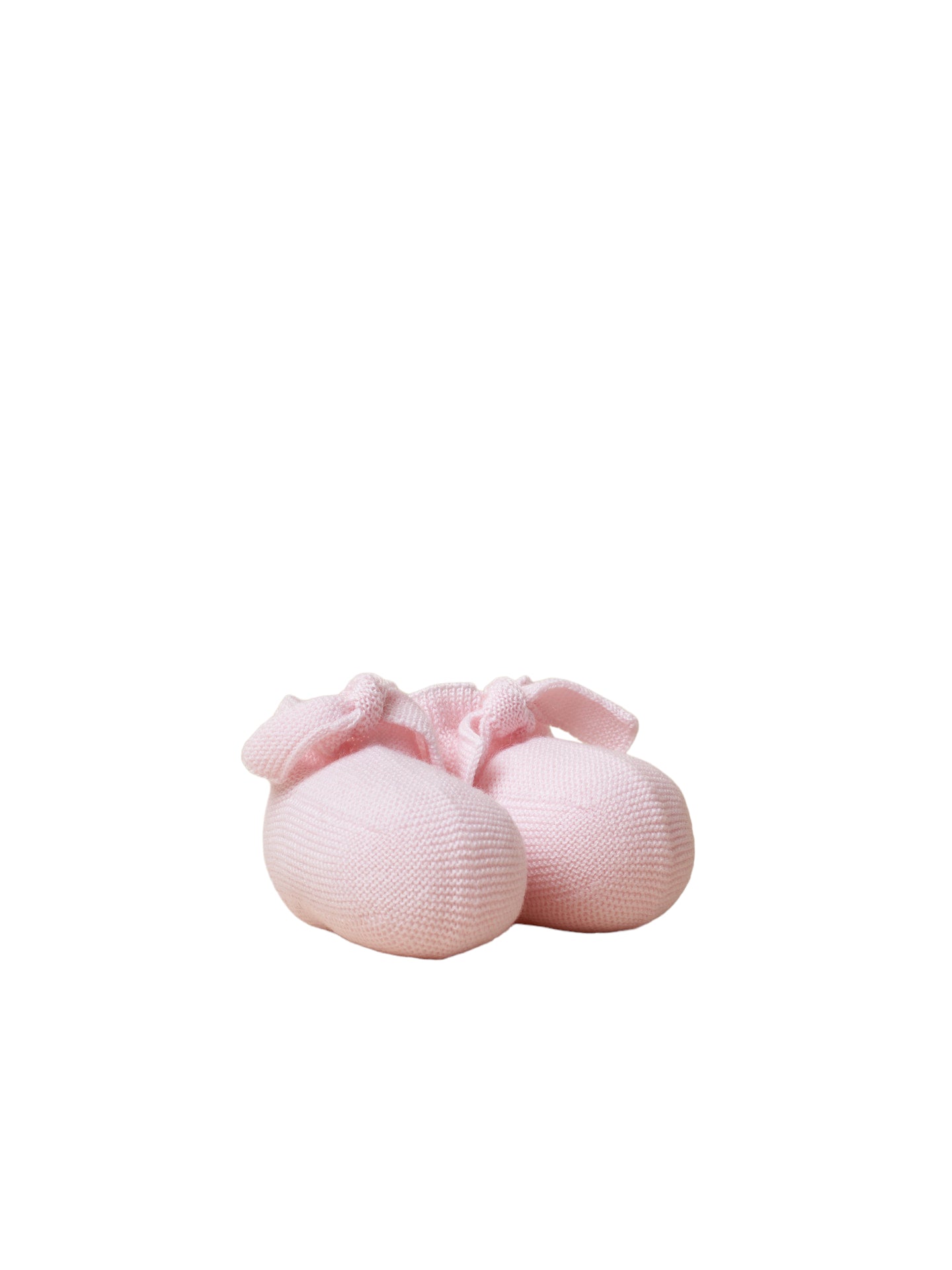 Babbucce In Lana Rosa Neonata WEDOBLE 10345A - WEDOBLE - LuxuryKids