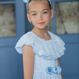 Abito Smanicato In Pizzo Bambina PATACHOU 3633544