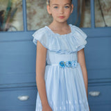 Abito Smanicato In Pizzo Bambina PATACHOU 3633544