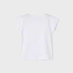 Maglietta Manica Corta In Cotone Sostenibile Bambina MAYORAL 3062 - MAYORAL - Luxury Kids