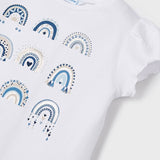 Maglietta Manica Corta In Cotone Sostenibile Bambina MAYORAL 3062 - MAYORAL - Luxury Kids