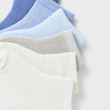 Set Di 6 Paia Di Calzini In Cotone Neonato/a MAYORAL 9587 - MAYORAL - Luxury Kids