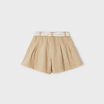 Shorts Con Cintura Stampata In Cotone Sostenibile Bambina MAYORAL 3209 - MAYORAL - Luxury Kids