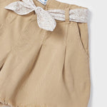 Shorts Con Cintura Stampata In Cotone Sostenibile Bambina MAYORAL 3209 - MAYORAL - Luxury Kids