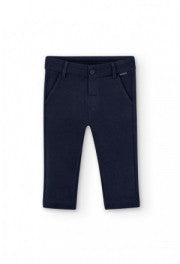 Pantalone In Punto Milano Slim Fit Neonato BOBOLI 715025 - BOBOLI - LuxuryKids