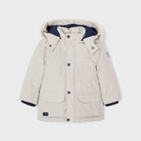 Parka Imbottito Beige Neonato MAYORAL 2420 - MAYORAL - LuxuryKids