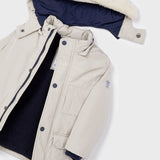Parka Imbottito Beige Neonato MAYORAL 2420 - MAYORAL - LuxuryKids
